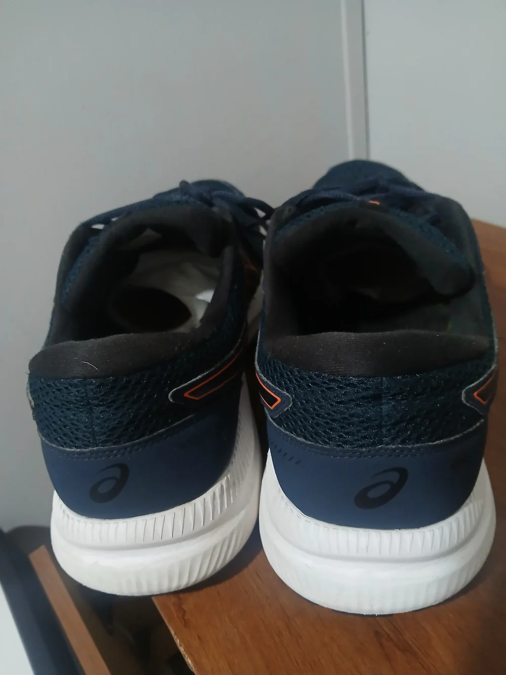 Mens Size 13 Asics Gel Contender 7 Navy & Orange